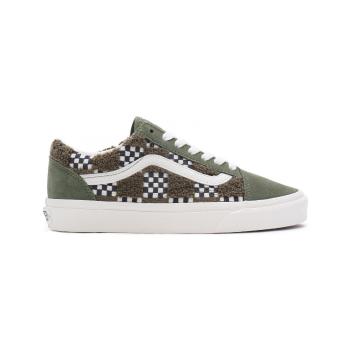 Vans  Old skool tufted check  Skate obuv Zelená