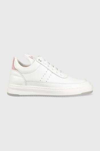 Kožené tenisky Filling Pieces Low Top Bianco biela farba, 10127792081