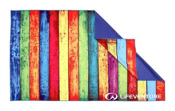 Lifeventure Printed SoftFibre Trek Towel striped planks