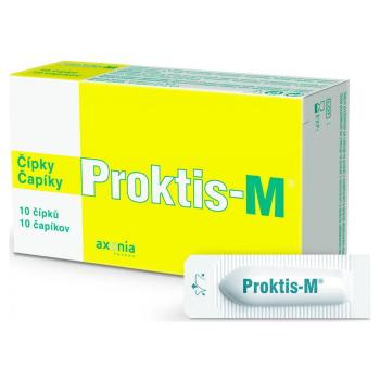 PROKTIS-M Rektálne čapíky 2 g 10 kusov