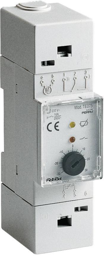 Wallair 1TMTE075 vstavaný termostat klobúčikové tienidlo  -30 do 30 °C