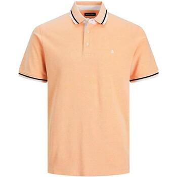 Jack & Jones  Polokošele s krátkym rukávom POLO CLASICO NARANJA HOMBRE JACK JONES 12136668  Oranžová