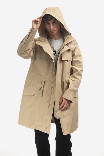 Bunda parka A.P.C. Parka Yael COEGJ-H30178 BEIGE pánska, béžová farba, prechodná