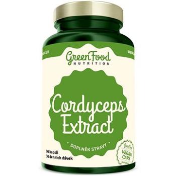 GreenFood Nutrition Cordyceps 90  kapslí. (8594193922116)