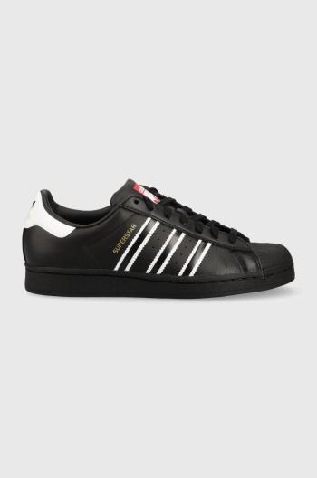 Tenisky adidas Originals Superstar čierna farba