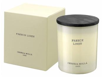 Cereria Mollá Vonná sviečka krémová French Linen (Candle) 230 g