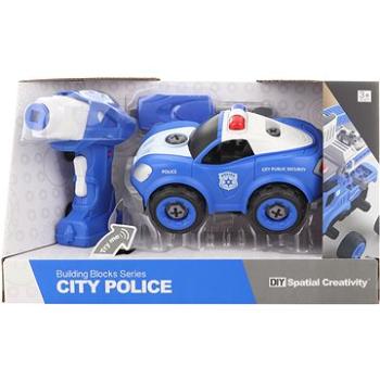 Skrutkovacie policajné auto na diaľkové ovládanie (8592386095067)