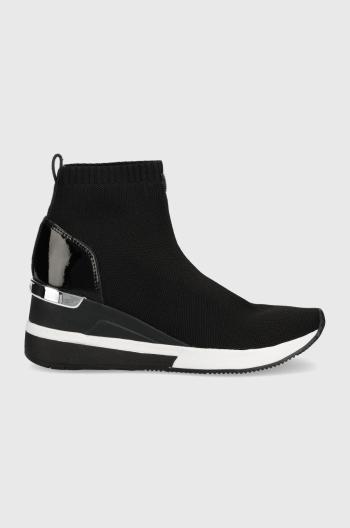 Tenisky MICHAEL Michael Kors Skyler Bootie čierna farba,