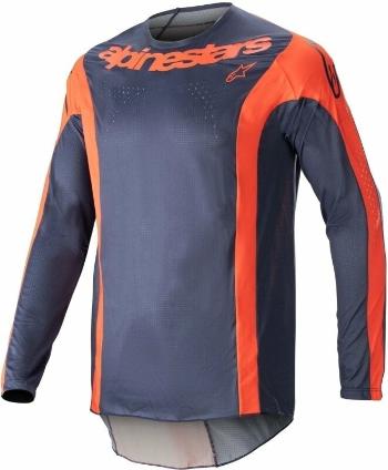 Alpinestars Techstar Arch Jersey Night Navy/Hot Orange S Motokrosový dres