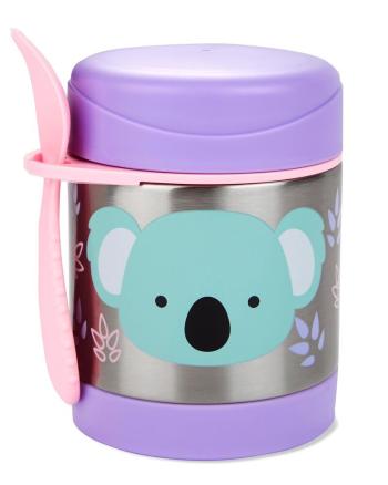 SKIP HOP Zoo Termoska na jedlo s lyžičko/vidličkou Koala 325ml, 12m+