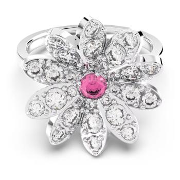 Swarovski Kvetinový prsteň so zirkónmi Eternal Flower 5642893 52 mm