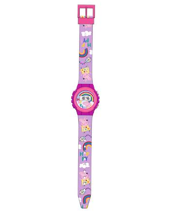 Euroswan Detské náramkové hodinky digital - Peppa Pig