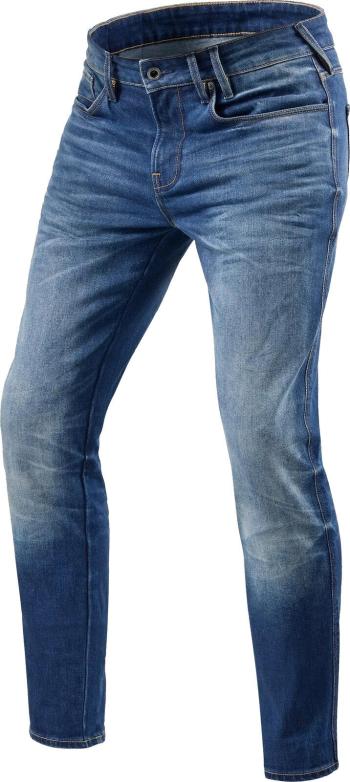 Rev'it! Jeans Carlin SK Medium Blue W28/L34 Jeansy na motocykel