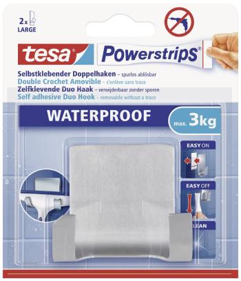 Tesa Powerstrips® Waterproof Duo Hook Metal