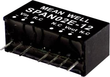 Mean Well SPAN02E-05 DC / DC menič napätia, modul   400 mA 2 W Počet výstupov: 1 x