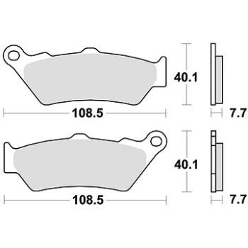 Braking brzdové doštičky (sinterová zmes CM55) (2 ks) M501 – 212 (M501-212)