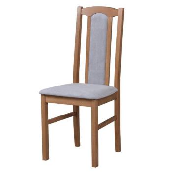 Sconto Jedálenská stolička BOLS 7 dub stirling/sivá