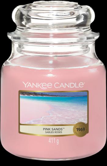 Yankee Candle Sviečka stredná Pink Sands 411 g
