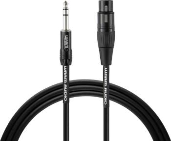 Warm Audio Pro Series XLR prepojovací kábel [1x XLR zásuvka - 1x jack zástrčka 6,35 mm] 0.90 m čierna