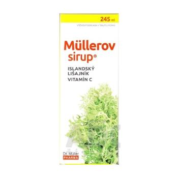 MÜLLEROV SIRUP s Islandským lišajníkom a vitamínom C 245ml