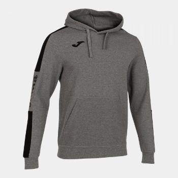 STREET HOODIE MELANGE GRAY BLACK M