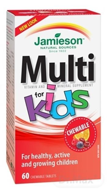 Jamieson Multi Kids Multivitamín S Vitamínom C