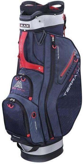 Big Max Terra X Navy/Silver/Red Cart Bag