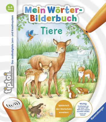 Ravensburger tiptoi® Moja obrázková kniha so slovami zvieratá tiptoi® Mein Wörter-Bilderbuch Tiere 55419