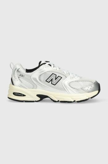 Tenisky New Balance MR530TA strieborná farba