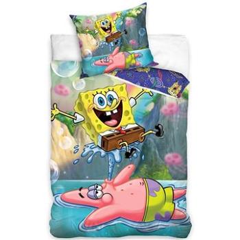 CARBOTEX obliečky Sponge Bob vodomet 140 × 200 cm (5904302509818)