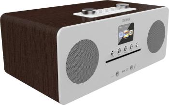 Denver MIR-260 internetové stolný rádio DAB+, FM AUX, Bluetooth, CD, NFC, internetové rádio   drevo (tmavé)