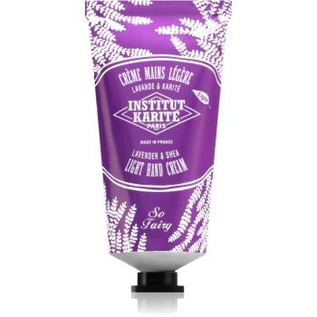 Institut Karité Paris Lavender So Fairy ľahký krém na ruky s bambuckým maslom tube + box 75 ml