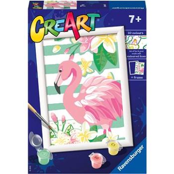 Ravensburger Kreatívne a výtvarné hračky 201877 CreArt Ružový plameniak (4005556201877)