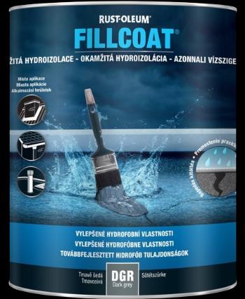 FILLCOAT WATERPROOFING - Vodotesný pružný náter dark grey 1 L