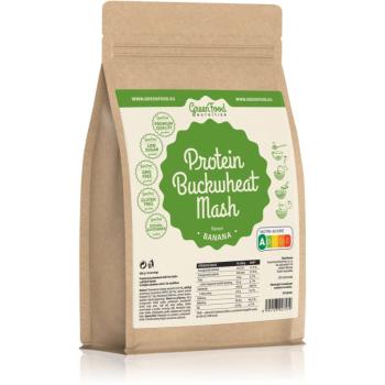 GreenFood Nutrition Protein Buckwheat Mash pohánková kaša s proteínom príchuť Banana 500 g