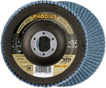 Rhodius 210480 Zúbkovaná podložná podložka Rhodius LSZ F3 115 x 22,23 - P60 Priemer 115 mm   1 ks