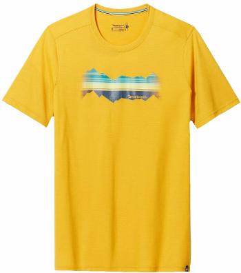 Smartwool Mountain Horizon Graphic Short Sleeve Tee Honey Gold L