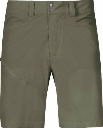 Bergans Outdoorové šortky Vandre Light Softshell Shorts Men Green Mud 52