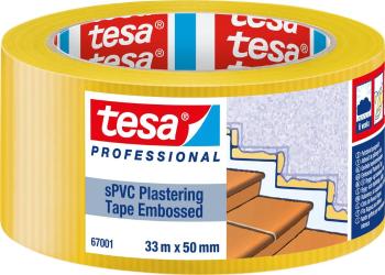 tesa SPVC EMBOSSED 67001-00001-00 Plastering tape tesa® Professional žltá (d x š) 33 m x 50 mm 1 ks