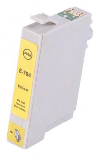 EPSON T0794 (C13T079440) - kompatibilná cartridge, žltá, 18ml