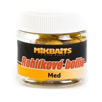 Mikbaits Rohlíkové boilies Med 50 ml (8595602219834)
