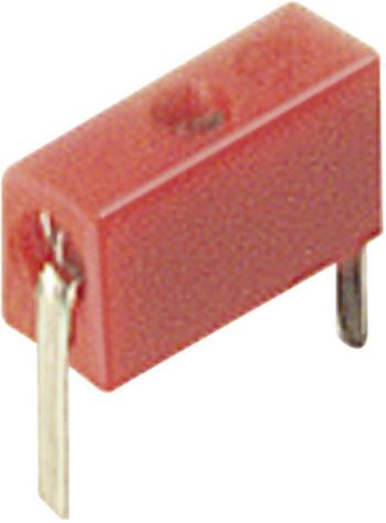 SKS Hirschmann MPB 1 skúšobné konektor zásuvka, rovná Ø pin: 2 mm červená 1 ks