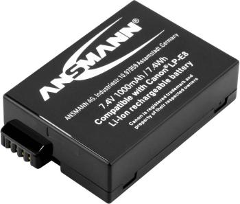 Ansmann A-Can LPE8 akumulátor do kamery Náhrada za orig. akumulátor LP-E8 7.4 V 1000 mAh