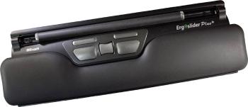 BakkerElkhuizen Ergoslider Plus Central Wi-Fi myš USB  čierna 4 null 800 dpi ergonomická, gélová opierka pod zápästie
