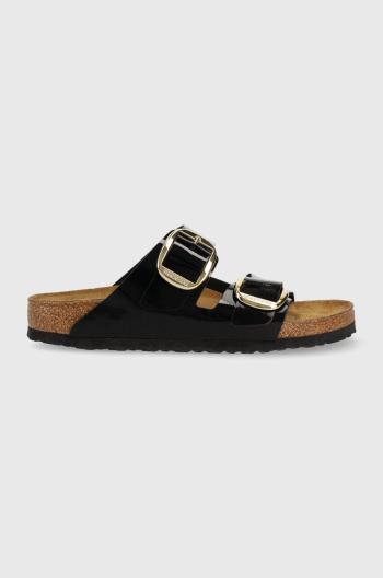 Šľapky Birkenstock Arizona Big Buckle dámske, čierna farba, Arizona BB