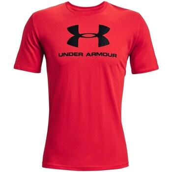 Under Armour  Tričká s krátkym rukávom Sportstyle Logo  Červená