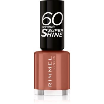 Rimmel 60 Seconds Super Shine lak na nechty odtieň 130 Caramel Candy 8 ml