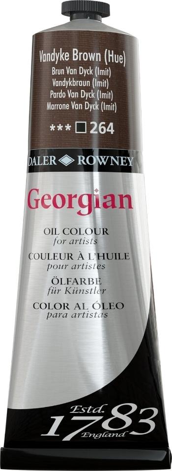 Daler Rowney Georgian Olejová farba Vandyke Brown Hue 225 ml 1 ks