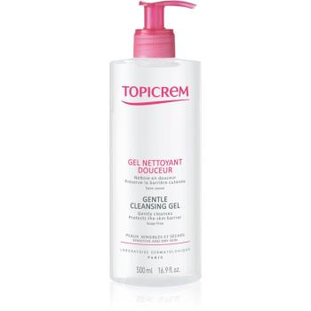 Topicrem UH BODY Gentle Cleansing Gel jemný umývací gél na tvár, telo a vlasy 500 ml