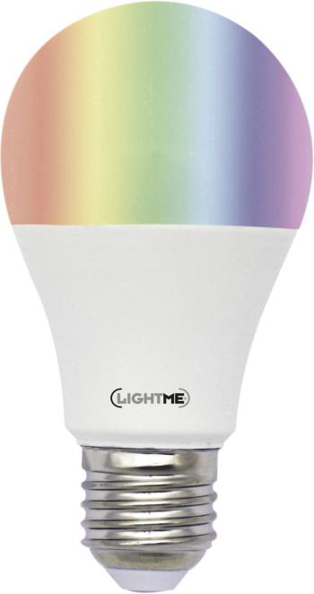 LightMe LM85193 LED  En.trieda 2021 F (A - G) E27 klasická žiarovka 6 W = 40 W RGBW (Ø x d) 60 mm x 113 mm meniace farbu